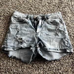 Light blue distressed H&M Jean Shorts